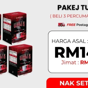 3 FREE 1 Kotak WaliX